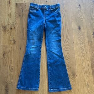 SPANX Flare Women's Jeans in Deep Blue size medium EXCELLENT NEW CONDITION